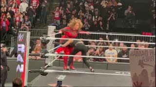 Rhea Ripley Brawls With Nia Jax - WW Raw 1/20/25