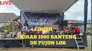 FINISH KIRAB 1000 BANTENG HUT PUJON LOR. LIVE PUNDEN WATU GONG KEC PUJON SEASON2