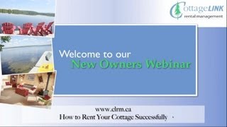 New Owner Webinar - Nov 2012