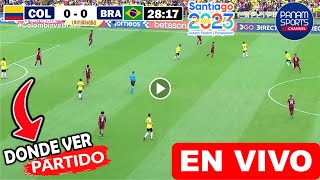 Colombia vs Brasil EN VIVO donde ver y a que hora juega Colombia vs Brasil Juegos Panamericanos 2023