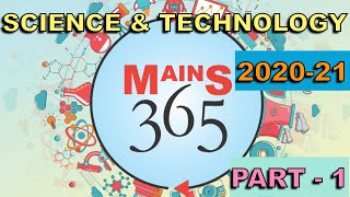 Vision Mains 365 "2020-21" Science and Technology Part-1 for UPSC Civil Services