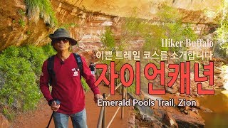 미국트레킹 |  미서부 자이언캐년의 이쁜 트레일코스 | Emerald Pool