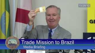 Buckhorn, Homans and Key Delegates Brief Media on Business Development Mission to Brazil