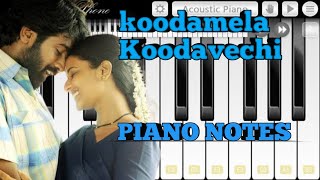 Koodamela koodavechi | piano tutorial | Rummy |#pianotutorial