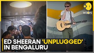 India: Police Stops Ed Sheeran From Singing At Bengaluru's Church Street | World News | WION