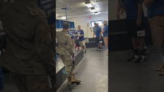Pee Wee player gets big surprise from Army brother | Militarykind #Shorts