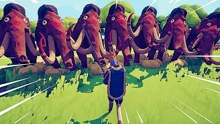 1000 MAMMOUTHS VS 1 DIEU ! | Totally Accurate Battle Simulator