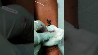 Pallavi name with harte tattoo men forearm #youtube #shorts_p letter tattoo on hand