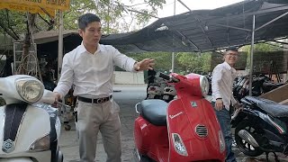 VESPA LX 125ie \u0026 lybety 125ie Dưới 15 Triệu nên Chọn Xe Nào ??? | Duy Phong Xe Máy