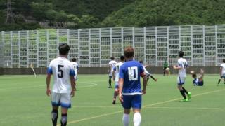 AXA安盛vs樹仁(2017.6.25.AXA安盛盃大專足球邀請賽)之入球1:0~AXA(17號)Chan Hiu Man