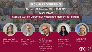Panel 1 - Russia’s war in Ukraine: A watershed moment for Europe