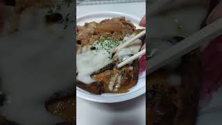 【Sukiya】Japanese food beef bowl\u0026chicken　すき家のホロホロチキンすげーぞ