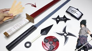 Easy & Simple DIY | Making Sasuke Ninja Weapons from Popsicle Sticks -WITHOUT POWERTOOLS Compilation