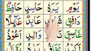 How to learn Qaida noorania easily at home/ Noorani Qaida lesson No 9 and part No 4/