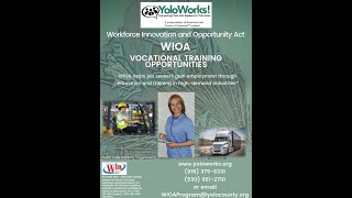 How to Complete WIOA Pre Application (English)- Yolo County, California