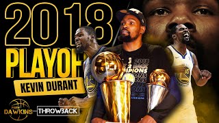 Kevin Durant Was a MONSTER In The 2018 NBA Playoffs 💍💍 | COMPLETE Highlights | FreeDawkins