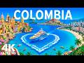 Colombia 4K 🇨🇴 | Cartagena Old Town, Caribbean Beaches & Luxury Deep House 2026