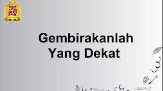 Lagu Agama Khonghucu - Gembirakanlah Yang Dekat Instrumen