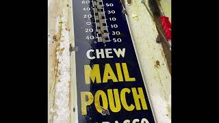 How to clean antique/Vintage porcelain signs. #antique #porelainsigns #restore