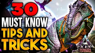 30 TIPS and TRICKS to Become A PRO Extinction Ark Ascended Player