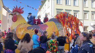 🇩🇪 Highlights vom Umzug am Rosenmontag. Große Narrensprung in Ravensburg 20.02.2023.