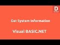 Get System Information using VB.NET Console Application