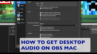OBS Mac Desktop Audio Tutorial (Easy fix)