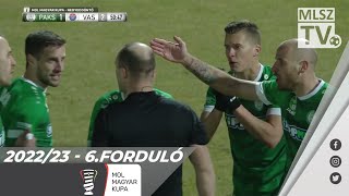 Paksi FC - Vasas FC | 2-3 (1-2) | Magyar Kupa | 6. forduló | MLSZTV