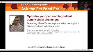 Optimize your pet food ingredient supply chain challenges