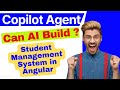 Build a Full-Feature Student App in Angular with Copilot Agent