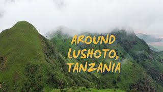 Heavy Fog in beautiful hilly village in Lushoto, Tanzania