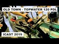 Old Town Topwater 120 PDL fishing kayak | iCast 2019 | Full Review