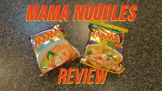 Thai MAMA Instant Ramen Noodles TOM YUM \u0026 PORK FLAVOR | Putt Putt Reviews