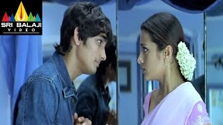 Nuvvostanante Nenoddantana Movie Siddhartha & Trisha First Meet | Sri Balaji Video