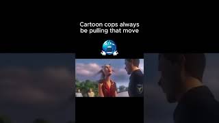 It's the oldest move in the book 💀 #meme #funny #cops #cartoon