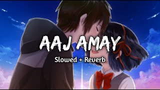Aaj Amay | [Slowed + Reverb] | Arijit Singh & Shreya Ghoshal | Power | Late Night Vibes |