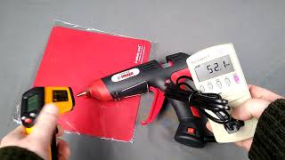 Best Value? Infinity Bond Mojo 200W Hot Melt Glue Gun Unboxing Test Review and Real World Wattage