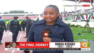 John Kinuthia Royal Media/Citizen TV Analyst during President Mwai Kibaki's Memorial Service 4/29/22