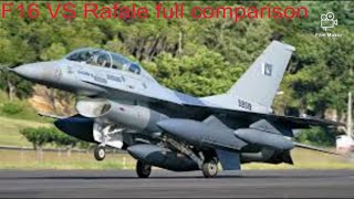Rafale vs F16 Full comparison. Which one is the Best