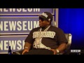 dj yella and lil eazy e at the newseum