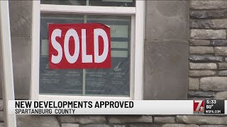 Developments adding housing in Spartanburg County