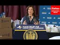 New York Gov. Kathy Hochul Details Flood Relief Plans For Homeowners