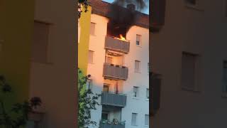 Wohnungsbrand in Frankenthal - Mörsch