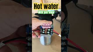 Boil water for free #solarpower #12volt kettle #kettle #dc to dc #portablekettle #ebay