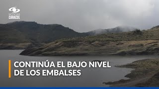 Alerta por déficit de agua en los embalses: esto advierte la CAR