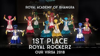 Royal Rockerz - First Place @ Our Virsa Bhangra Competition 2018