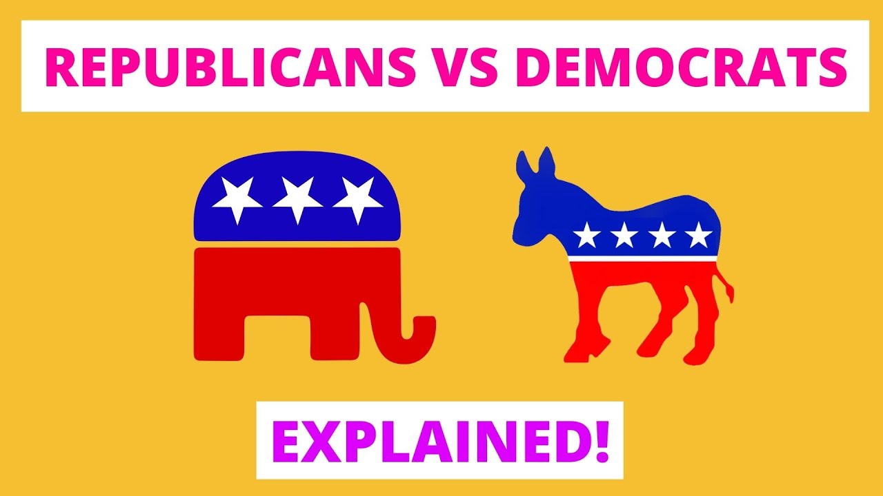 Democrats Vs Republicans Explained In 5 Minutes! | USA 2024 Elections ...