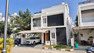 GATED FULLY FURNISHED 3 BHK DUPLEX VILLA FOR SALE HYDERABAD ELIP PROPERTY #villa #sale