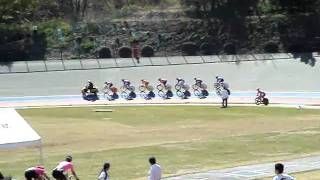 第51回　東日本学生選手権トラック自転車競技大会ケイリン予選1組