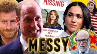 Messy March Royal Round Up- Sussexes Take Texas, Where is Kate saga Hits the fan, Willy to WFH